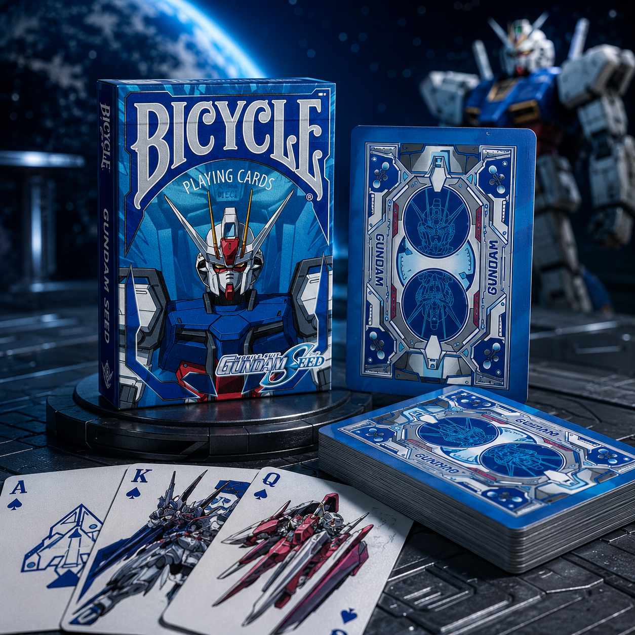 Bicycle® Gundam Seed Playing Cards