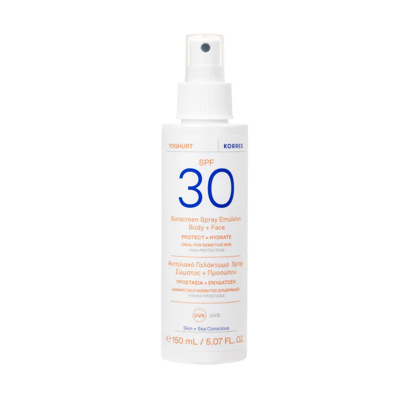 Korres Yoghurt Body Sunsc Spray SPF30 150ml